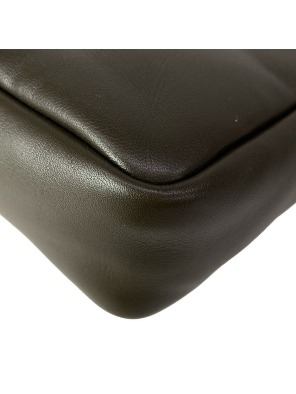 Saint Laurent Paris Shoulder Bag Calypso Dark Brown Chain Leather - Picture 9 of 16